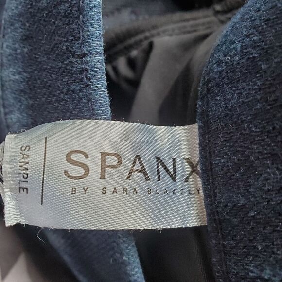 SPANX Jean-ish Leggings Blue Jean Style Skinny Jeans Jeggings Sample Size Medium - Picture 7 of 8